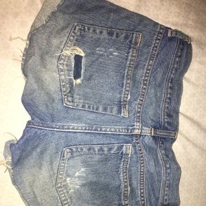 Jean shorts